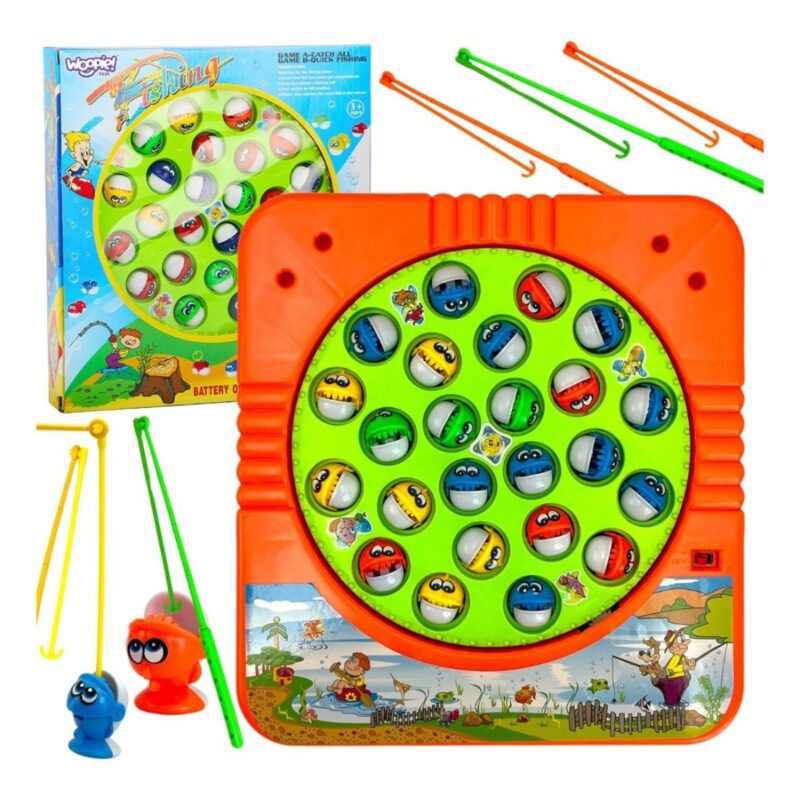 Vaikiškas žvejybos žaidimas vaikams 4 žaidėjams – Woopie