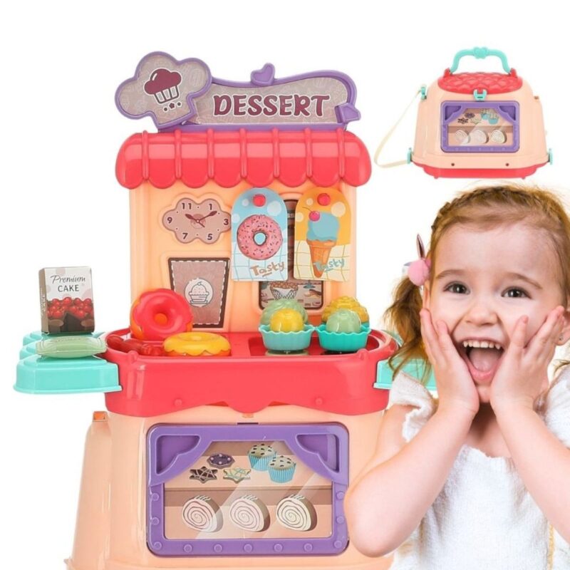 Žaislinė desertų ir ledų parduotuvė vaikams – Woopie