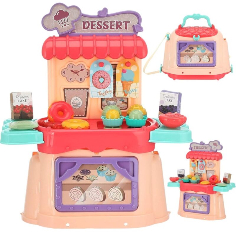Žaislinė desertų ir ledų parduotuvė vaikams – Woopie