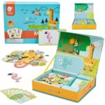 Magnetinė dėlionė vaikams "Gyvūnai" – Classic World