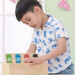 Medinė edukacinė dėlionė vaikams rūšiavimui – Viga