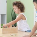 Medinė edukacinė dėlionė vaikams rūšiavimui – Viga