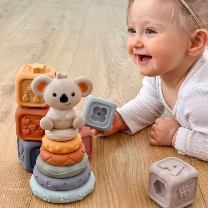 Sensorinių žaislų rinkinys kūdikiams „Koala“ – Woopie Baby