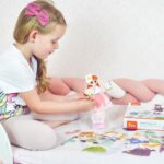 Medinė magnetinė dėlionė vaikams "Aprenk mane" – Viga
