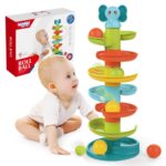 Spalvota kamuoliukų trasa kūdikiams Woopie Baby Spalvota kamuoliukų trasa kūdikiams Woopie Baby
