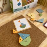 Kūrybinė lenta vaikams su plaktuku – Woopie Green (82 det.)
