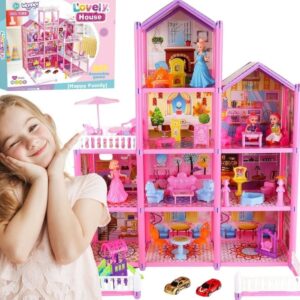 Mega Villa lėlių namas vaikams "Lovely House" – Woopie