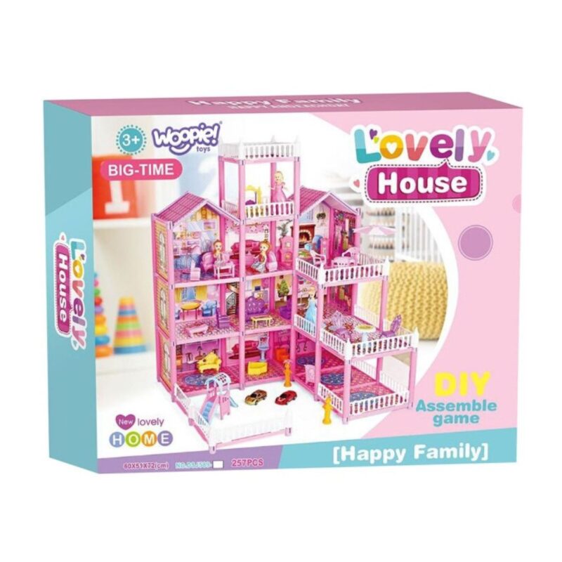 Mega Villa lėlių namas vaikams "Lovely House" – Woopie