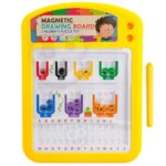Montessori magnetinė piešimo lenta vaikams – Woopie
