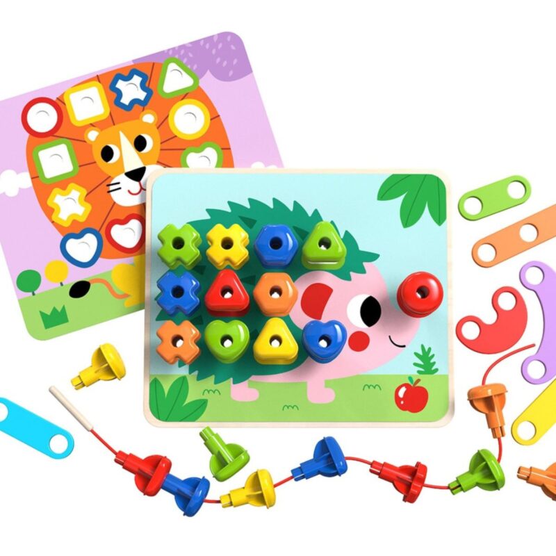 Kūrybinis rinkinys su spalvotais varžtais – Tooky Toy