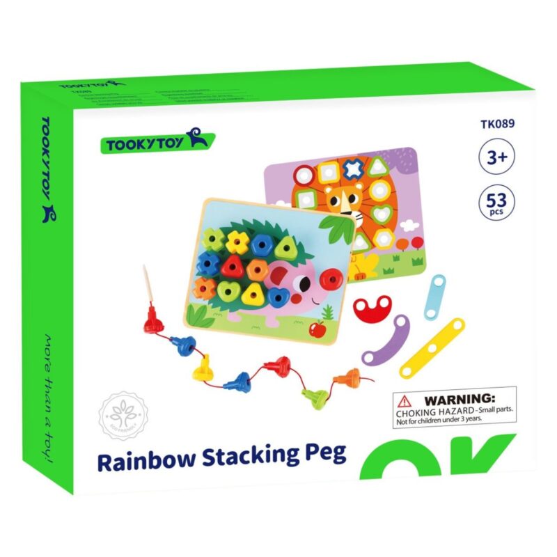 Kūrybinis rinkinys su spalvotais varžtais – Tooky Toy