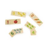 Medinė Montessori dėlionė vaikams "Skaičiai" – Viga