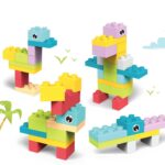 3D didelės kūrybinės kaladėlės vaikams – Woopie (86 det.)