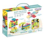 3D didelės kūrybinės kaladėlės vaikams – Woopie (86 det.)