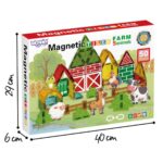 Magnetinis konstruktorius vaikams "Ūkis" – Woopie (30 det.)