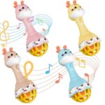 Muzikinis barškutis kūdikiams „Žirafa“ – Woopie Baby