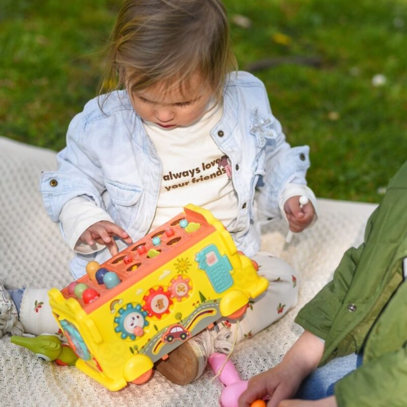 Interaktyvus mokomasis autobusas vaikams 6in1 – Woopie Baby