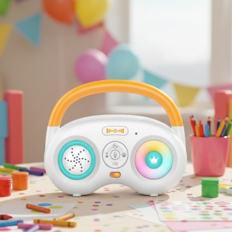 Interaktyvus muzikinis grotuvas mažyliams – Woopie Baby