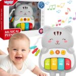Interaktyvus muzikinis pianinas „Kačiukas“ – Woopie Baby Interaktyvus muzikinis pianinas „Kačiukas“ – Woopie Baby