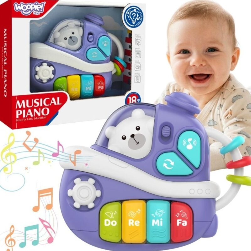 Interaktyvus muzikinis pianinas mažyliams – Woopie Baby Interaktyvus muzikinis pianinas mažyliams – Woopie Baby