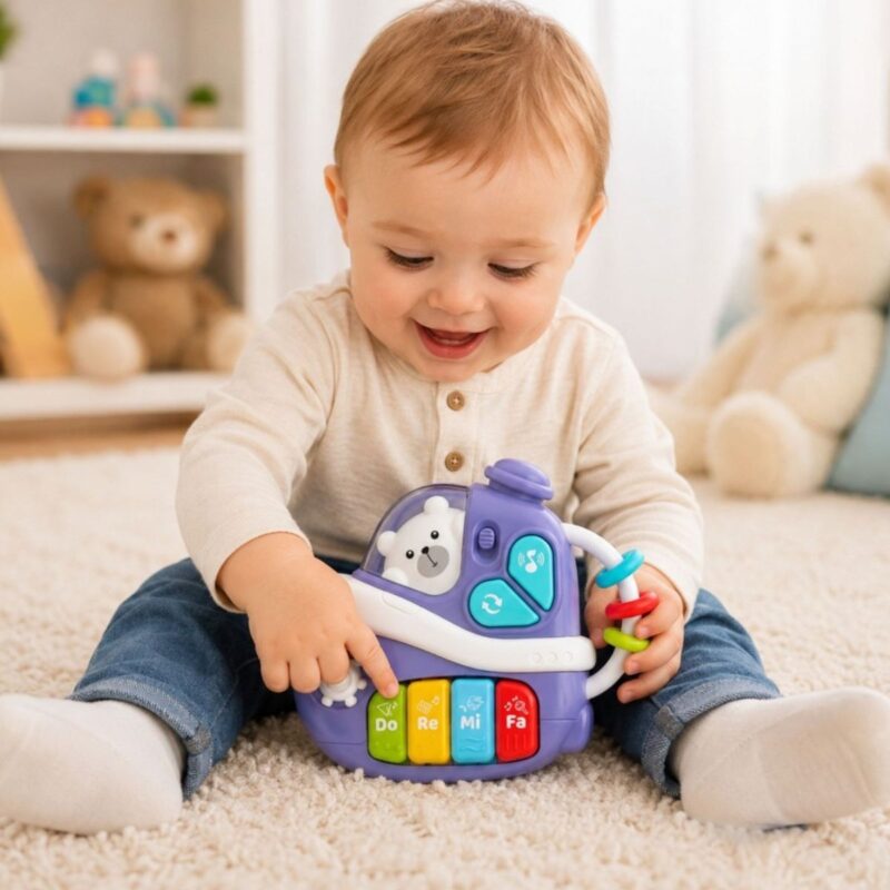 Interaktyvus muzikinis pianinas mažyliams – Woopie Baby