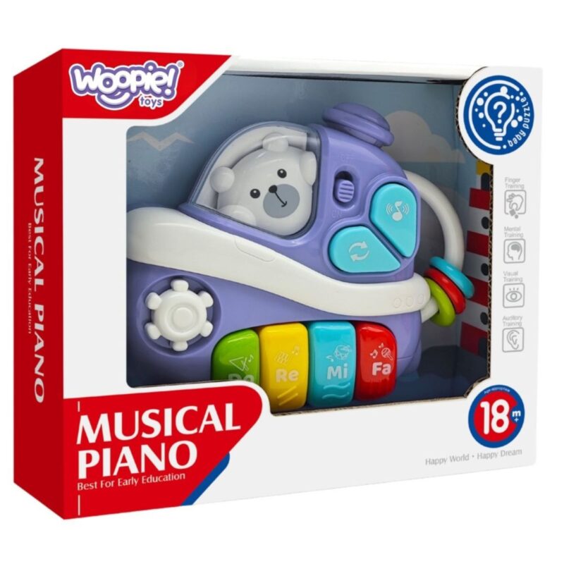 Interaktyvus muzikinis pianinas mažyliams – Woopie Baby