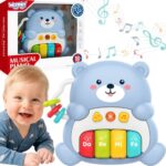 Interaktyvus muzikinis pianinas „Meškiukas“ – Woopie Baby