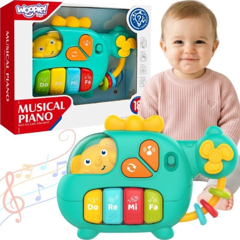 Interaktyvus muzikinis pianinas mažyliams – Woopie Baby Interaktyvus muzikinis pianinas mažyliams – Woopie Baby