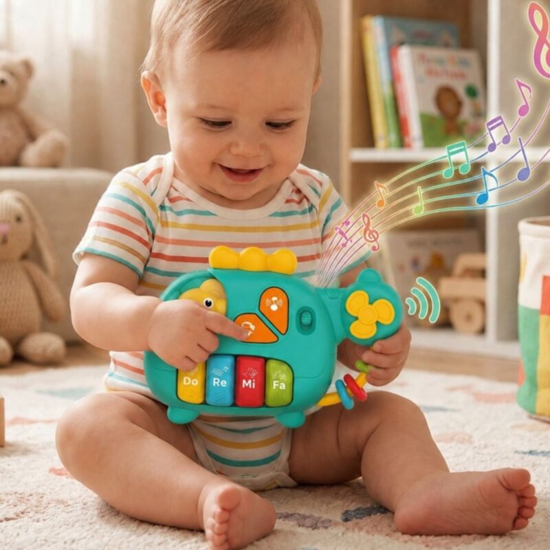 Interaktyvus muzikinis pianinas mažyliams – Woopie Baby