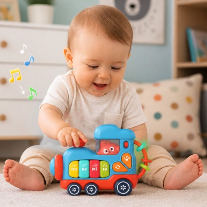 Interaktyvus muzikinis pianinas mažyliams – Woopie Baby