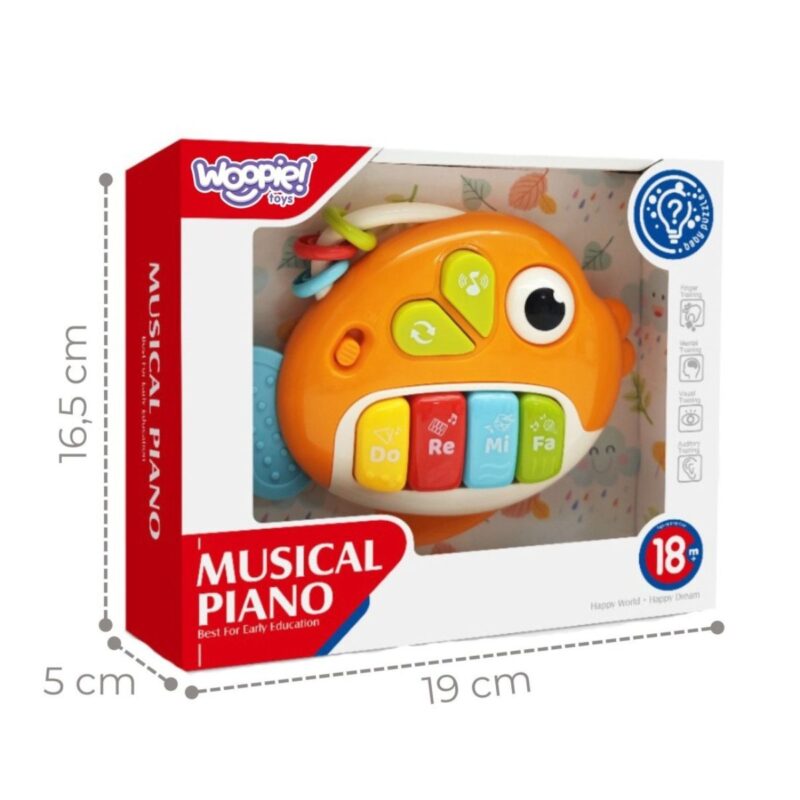 Interaktyvus muzikinis pianinas mažyliams – Woopie Baby