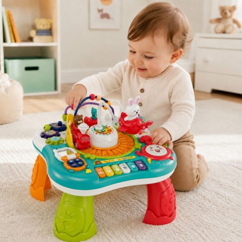 Interaktyvus žaidimų staliukas mažyliams – Woopie Baby