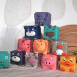 Minkšti sensoriniai blokeliai mažyliams – Woopie Baby