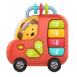Muzikinė mašinėlė mažyliams „Liūtukas“ – Woopie Baby