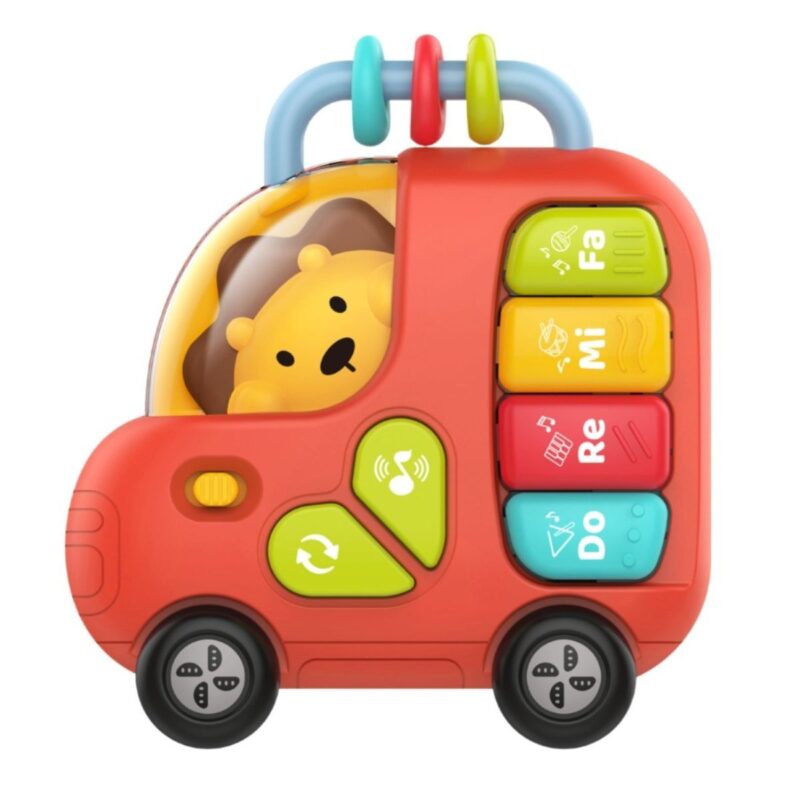Muzikinė mašinėlė mažyliams „Liūtukas“ – Woopie Baby
