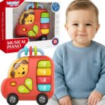 Muzikinė mašinėlė mažyliams „Liūtukas“ – Woopie Baby