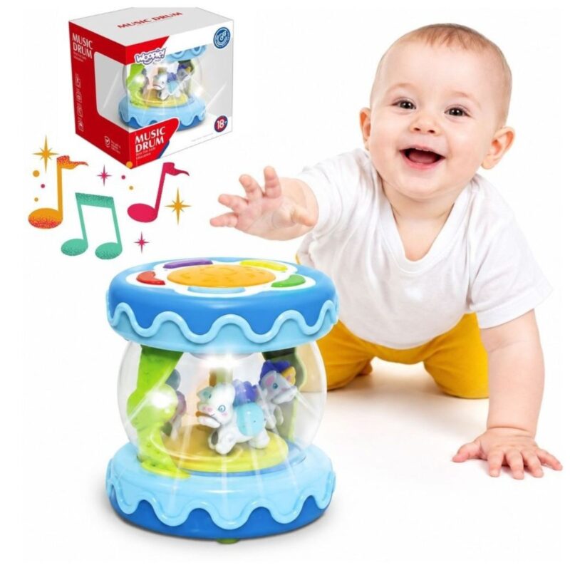 Muzikinis būgnas mažyliams 3in1 – Woopie Baby Muzikinis būgnas mažyliams 3in1 – Woopie Baby