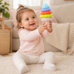 Muzikinis rūšiavimo bokštelis mažyliams – Woopie Baby