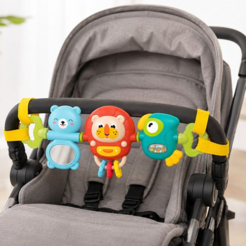 Pakabinamas žaislas kūdikiams „Gyvūnėliai“ – Woopie Baby