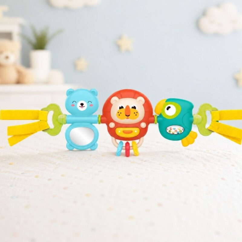 Pakabinamas žaislas kūdikiams „Gyvūnėliai“ – Woopie Baby