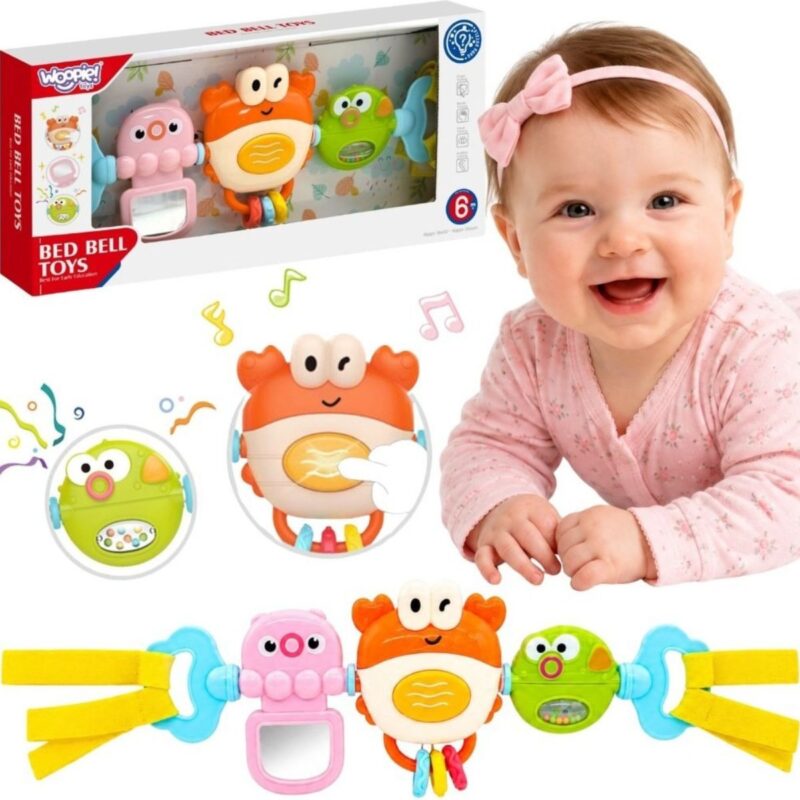 Pakabinamas žaislas kūdikiams su veidrodėliu – Woopie Baby
