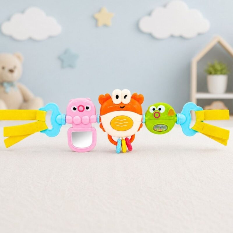 Pakabinamas žaislas kūdikiams su veidrodėliu – Woopie Baby