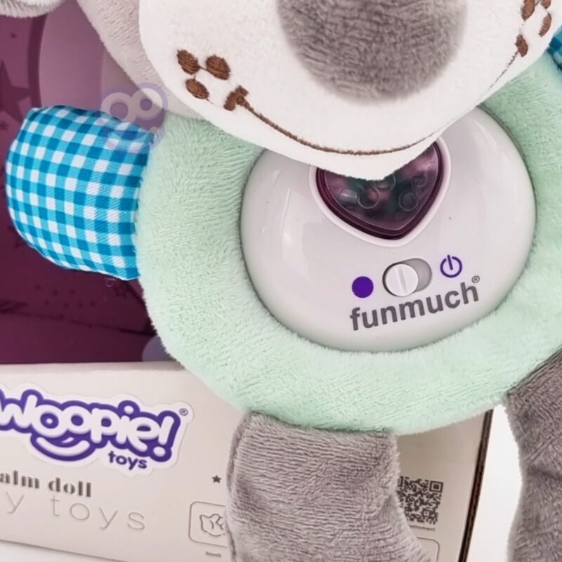 Pliušinis muzikinis migdukas kūdikiams – Woopie Baby