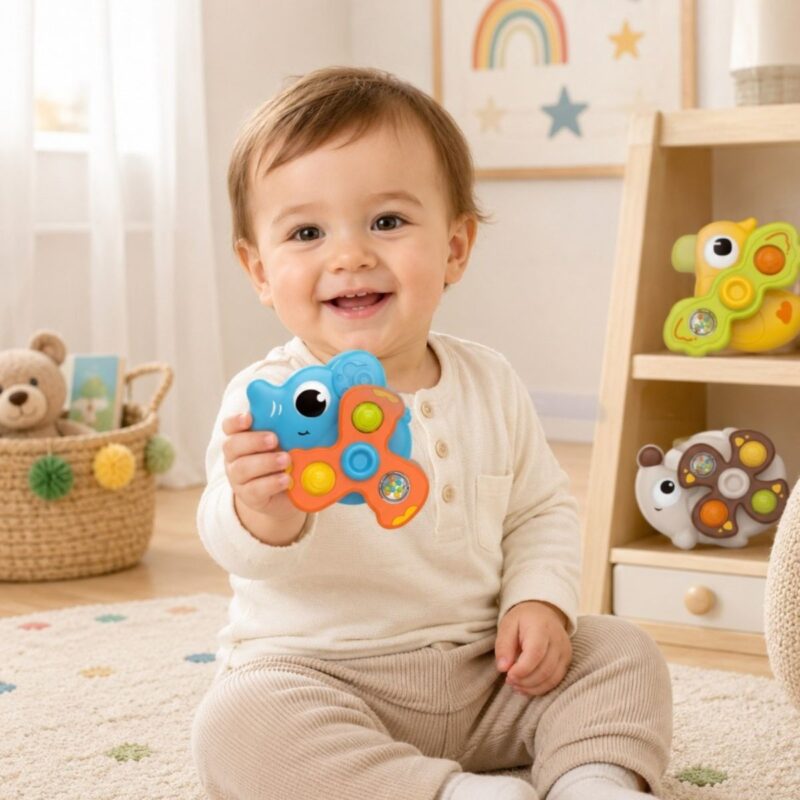 Sensoriniai suktukai mažyliams „Gyvūnėliai“ – Woopie Baby