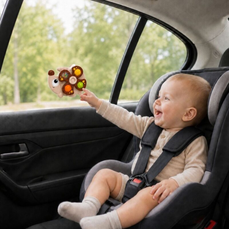 Sensoriniai suktukai mažyliams „Gyvūnėliai“ – Woopie Baby