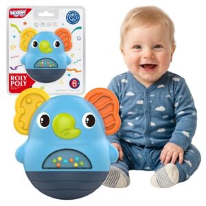 Sensorinis barškutis-kramtukas kūdikiams – Woopie Baby