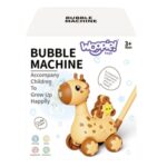 Muilo burbulų stumdukas vaikams 2in1 „Žirafa“ – Woopie