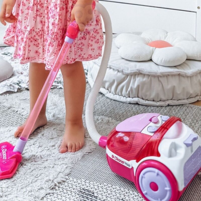 Žaislinis dulkių siurblys vaikams su siurbimu – Woopie
