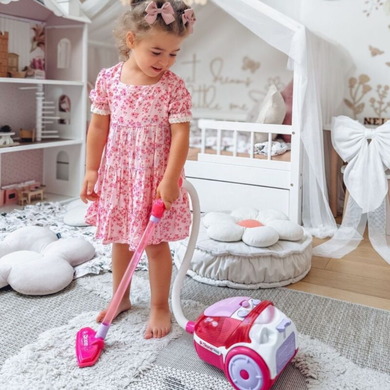 Žaislinis dulkių siurblys vaikams su siurbimu – Woopie